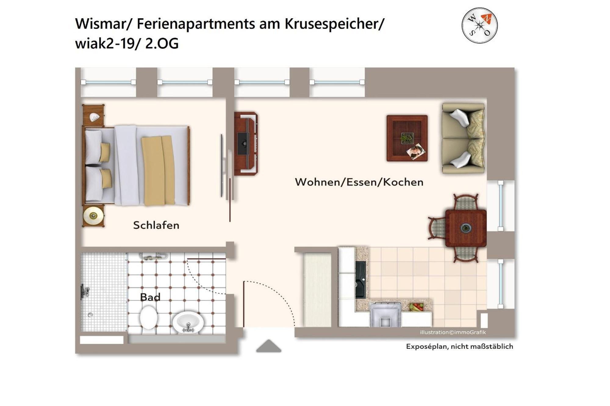 Ferienapartments Am Krusespeicher Ferienapartments Am Krusespeicher 2-19 Wißmar Extérieur photo